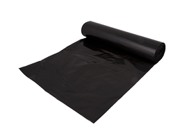 Plastic bags 120 x 450 0 6  Double black100pc